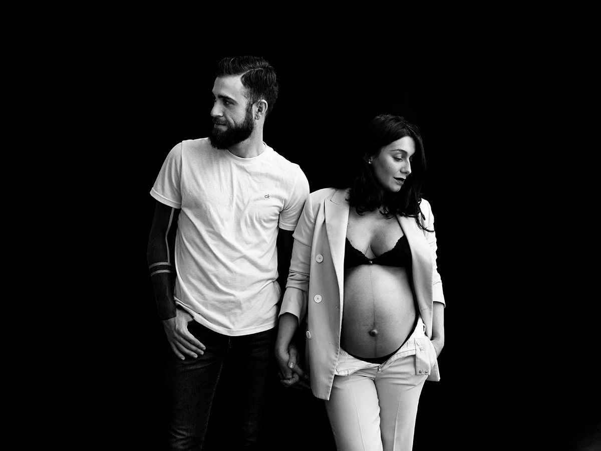 reportajes fotograficos estudio embarazo
